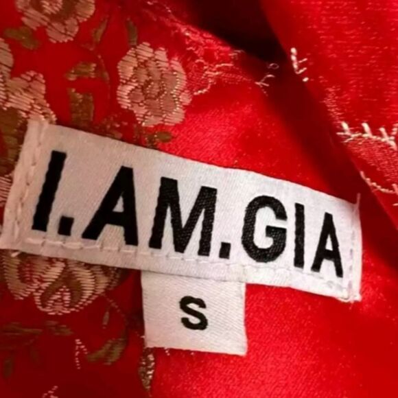 I.AM.GIA Red crop Top Size S - Picture 3 of 3